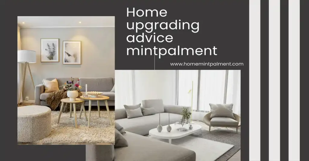 Home upgrading advice mintpalment